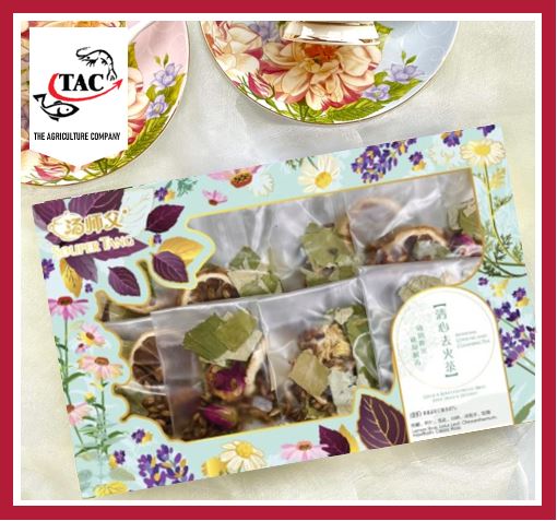 Souper Tang Herbal and Floral Tea / Cooling / Pearl Powder [8 servings]