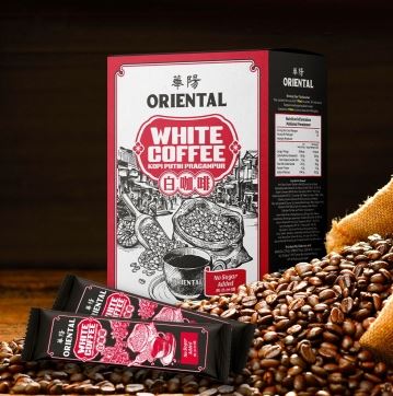 [Authentic] Michelin 3 Star Oriental Coffee Kopi 华阳白咖啡 Classic White Coffee / No Sugar Added / Charcoal Roasted / Mocha / Himalayan Salt / Teh Tarik/ 10s